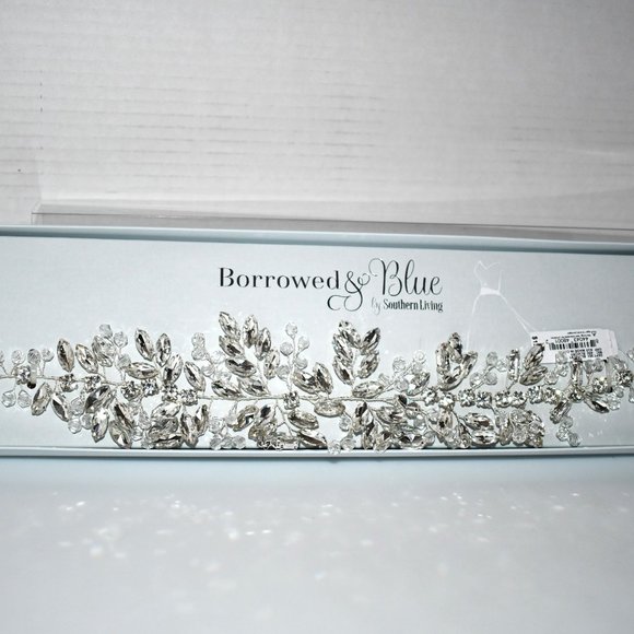 Borrowed & Blue by Southern Living, 2.75" Crystal Bead Belt #BLT10791 NWT - Picture 6 of 6